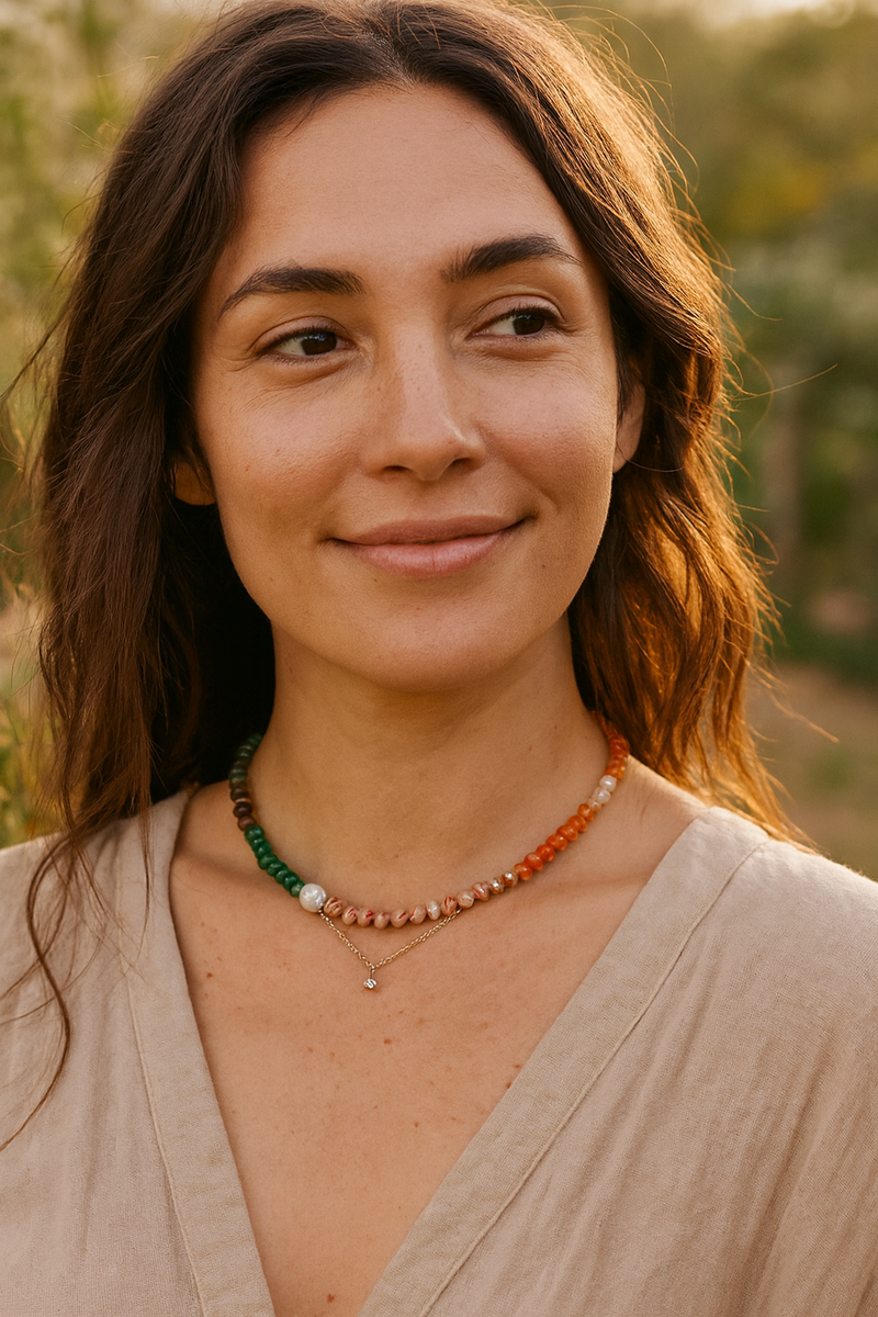 Colorful Stone Necklaces