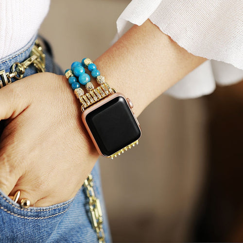 Apatite Gleam Stretch Apple Watch Strap