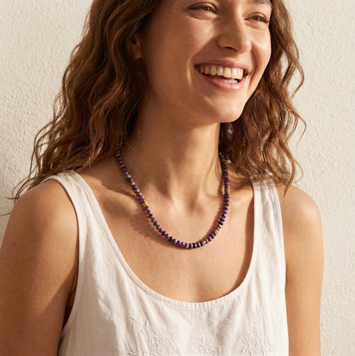 Berry Mosaic Necklace