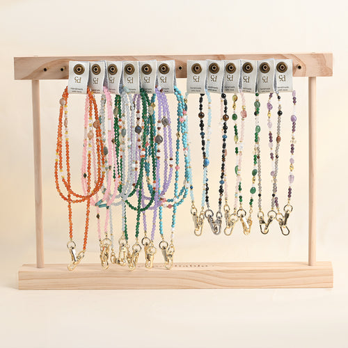 Amethyst Glow Phone Chain