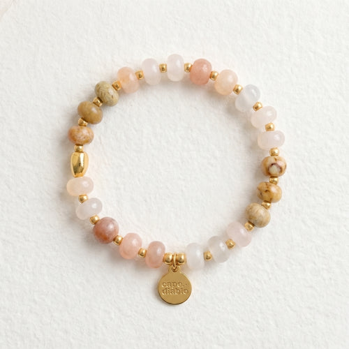 Blush Aventurine Bloom Bracelet