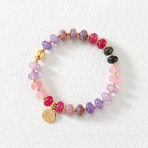 Berry Jade Bloom Bracelet