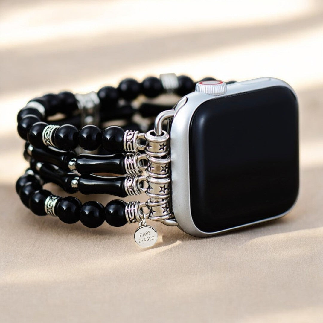 Moonlight Agate Stretch Apple Watch Strap